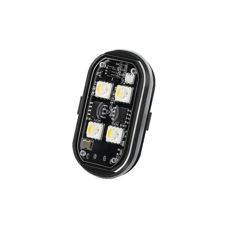 Wireless remote control aircraft lights.
 Works on/in any vehicle.