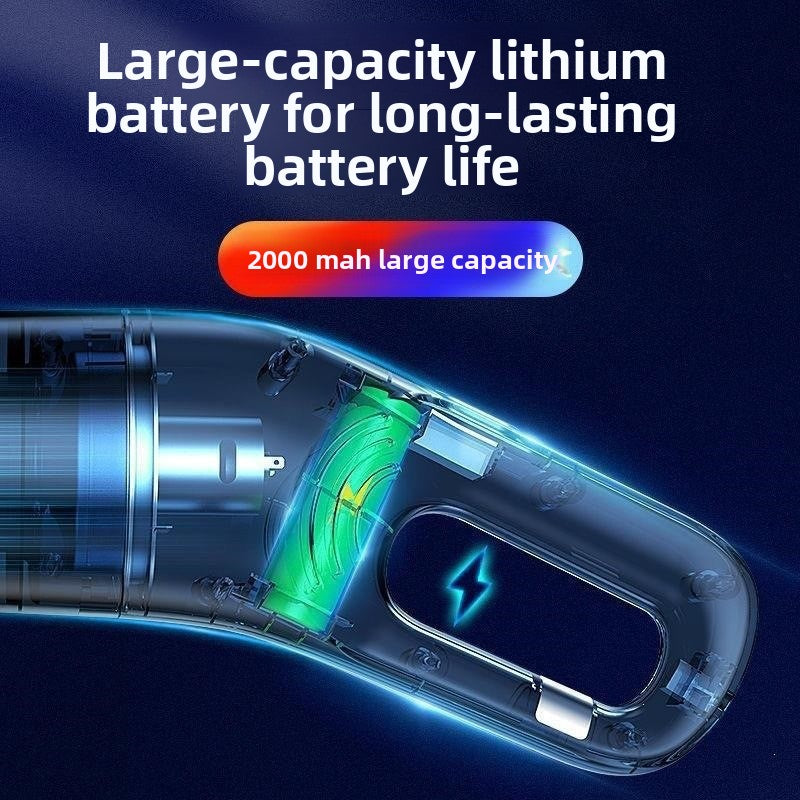 Car Vacuum Cleaner, Car-Specific, High Suction Power,Rechargeable vacuum