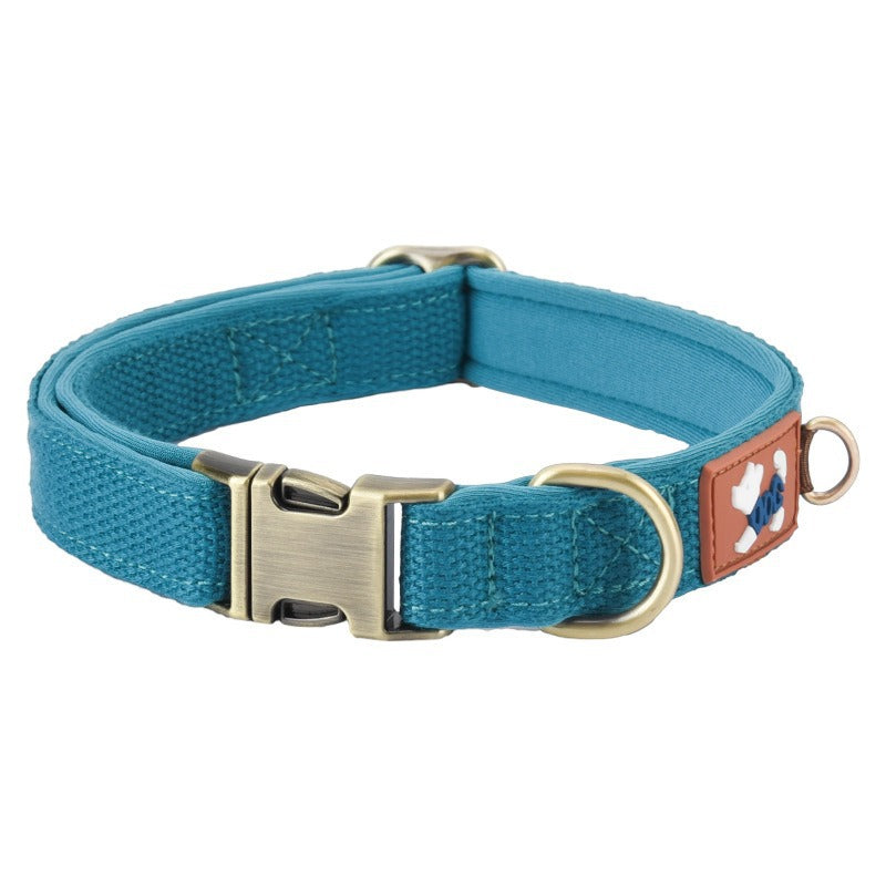 Adjustable Dog Collar with Cotton Lining