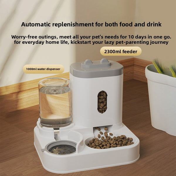 Automatic Cat Dog Food Water Dispenser