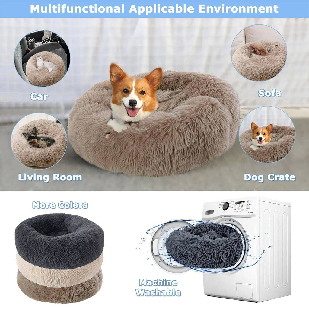 Soft Plush Washable Pet Bed