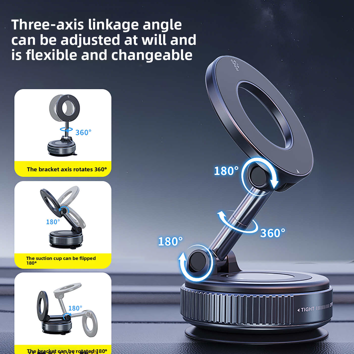 Car Strong Magnetic Phone Holder Mount